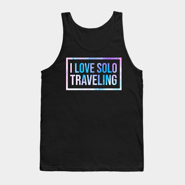 solo traveling , sailing and canoeing , retro hippie van beach surfer longboard aloha Tank Top by  Funny .designs123